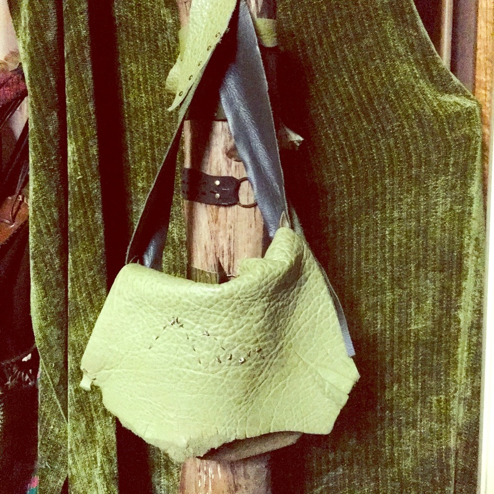 Handmade Pistachio Shoulderbag